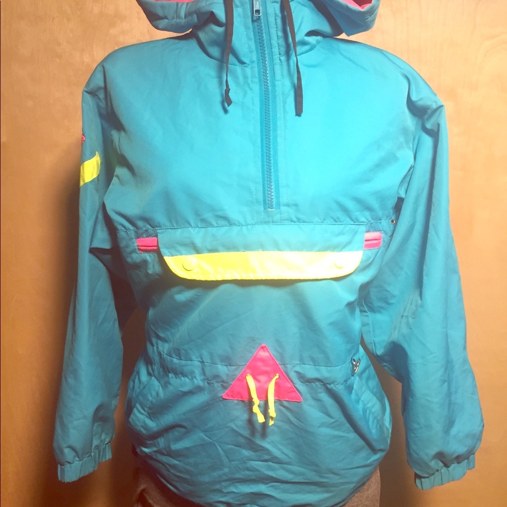 Neon Vintage Wind Breaker